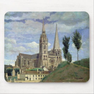 Chartres Cathedral, 1830 Mouse Pad