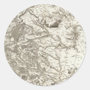 Chartres Classic Round Sticker
