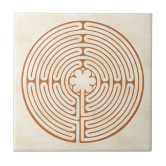 Chartres Labyrinth Ceramic Tile
