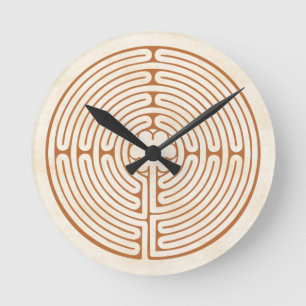 Chartres Labyrinth Round Clock
