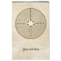 Chartres Labyrinth - Spiritual Symbol Antique 1