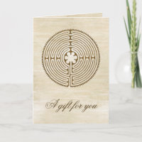 Chartres Labyrinth - Spiritual Symbol Antique 1