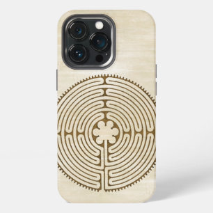 Chartres Labyrinth - Spiritual Symbol Antique 1 iPhone 13 Pro Case