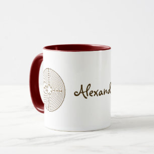Chartres Labyrinth - Spiritual Symbol Antique 1 Mug