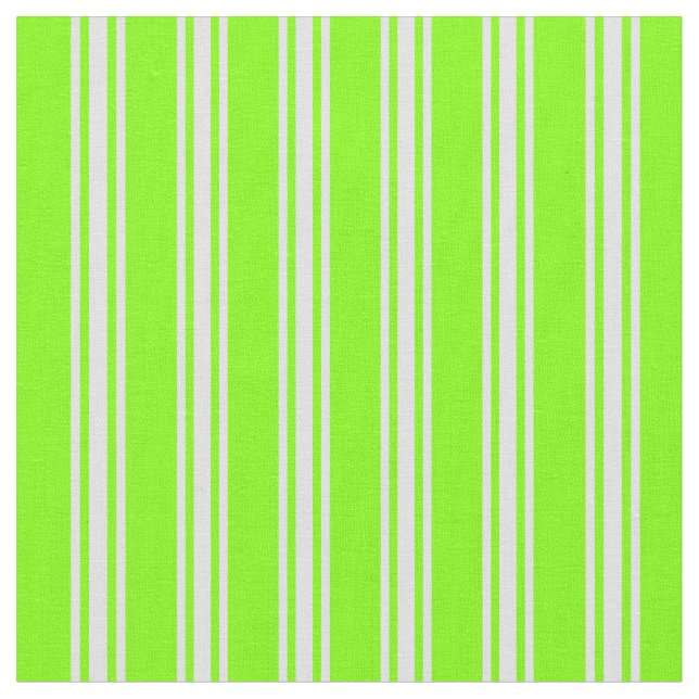 Chartreuse and Lavender Striped/Lined Pattern Fabric (Close Up)