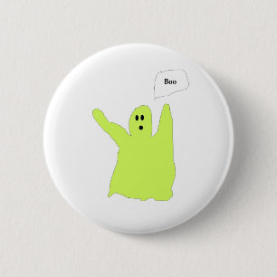 Chartreuse ghostie pin