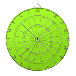 Chartreuse  Green Dart Board