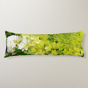 Chartreuse Green, Limelight Hydrangea, Body Cushion