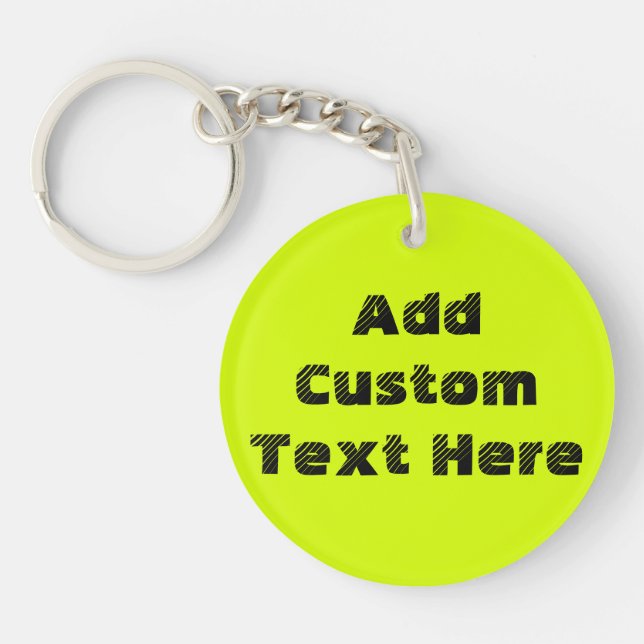 Chartreuse Key Ring (Front)
