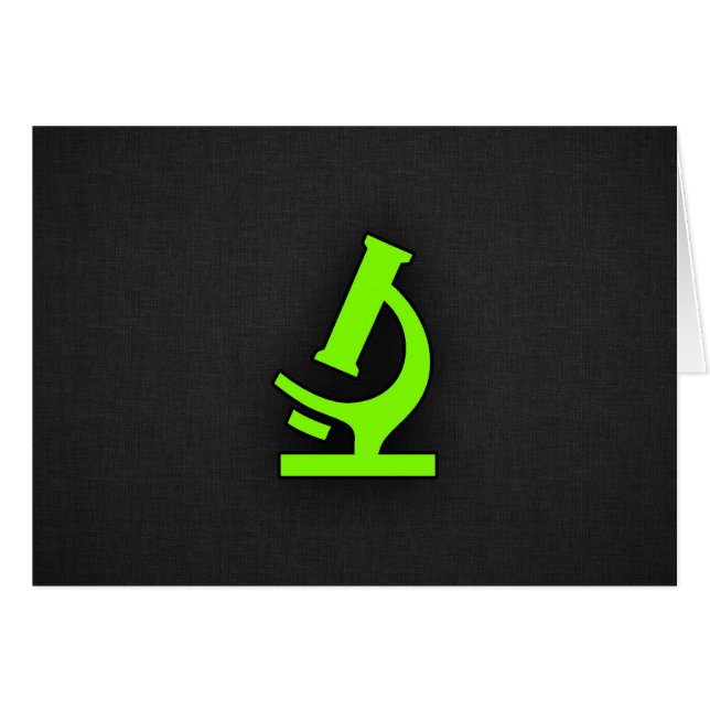 Chartreuse, Neon Green Microscope (Front Horizontal)