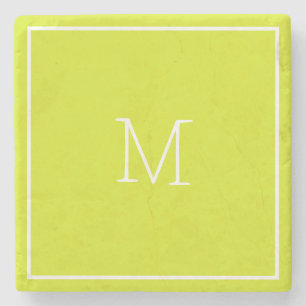 Chartreuse Sandstone Coaster