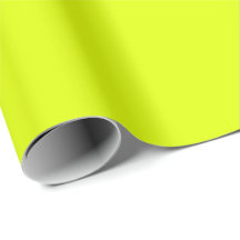 Chartreuse Wrapping Paper