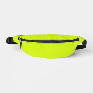 Chartreuse Yellow solid colour Bum Bags