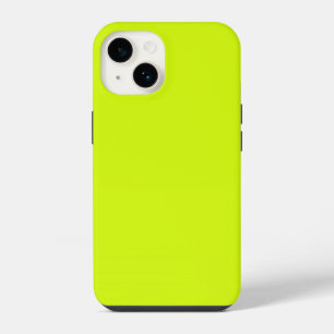 Chartreuse Yellow solid colour iPhone 14 Case