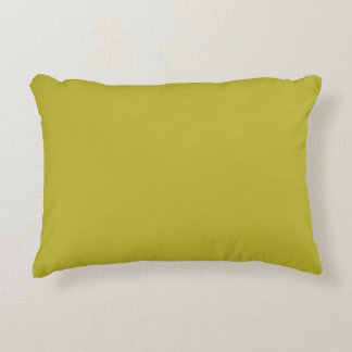 CHARTREUSE Yellowish Green Solid Colour  Decorative Cushion