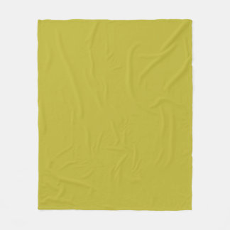 CHARTREUSE Yellowish Green Solid Colour  Fleece Blanket