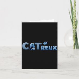 Chartreux Cat Pet Animal Lover for Men Women Girls Card