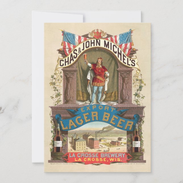 Chas. & John Michel’s Export Lager Beer (Front)