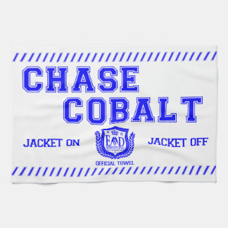 Chase Cobalt Tea Towel