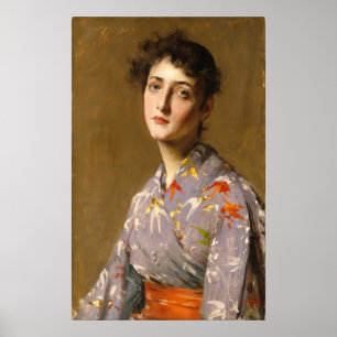 Chase Girl in a Japanese Costume CC0117  Poster