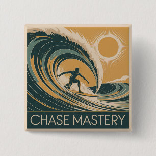 Chase Mastery 15 Cm Square Badge