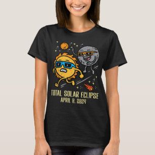 Chase Sun Total Solar Eclipse 2024 April Women Men T-Shirt