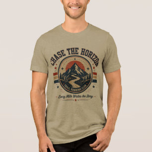 Chase The Horizon Trail Running Club Vintage Tee