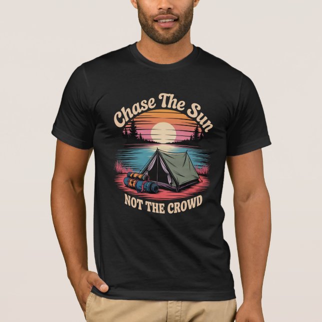 Chase The Sun Adventure Camping Shirt (Front)