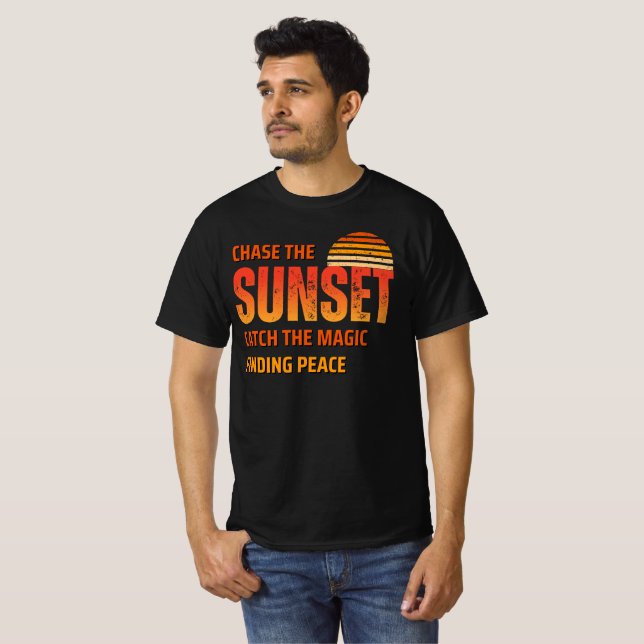 Chase The Sunset T-Shirt (Front Full)