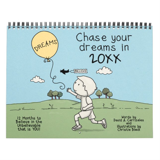 Chase Your Dreams in 2024 Calendar (Cover)