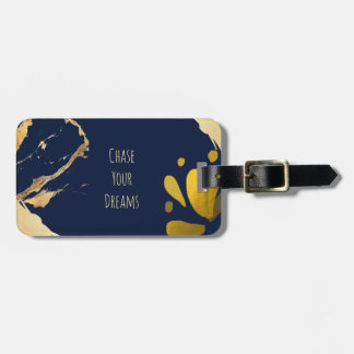 Chase your dreams luggage tag