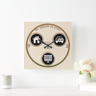 Chase Your Dreams Personal Wall Clock