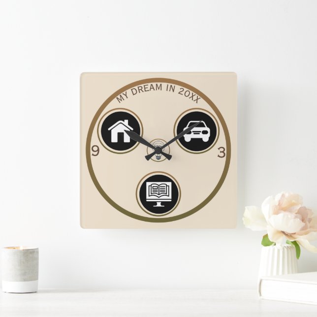 Chase Your Dreams Personal Wall Clock (Home)