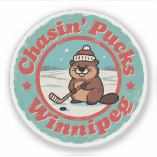 Chasin’ Pucks in Winnipeg Art