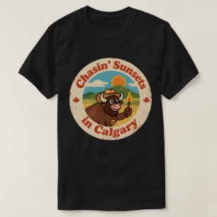 Chasin’ Sunsets_ Calgary Prairie-Inspired T-Shirt