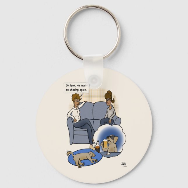 Chasing Dream Keychain (Front)