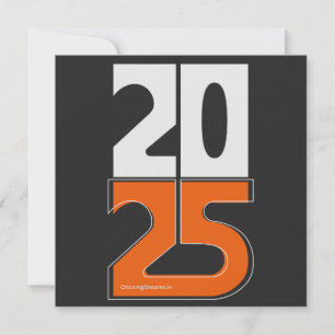 Chasing dreams in 2025 holiday card