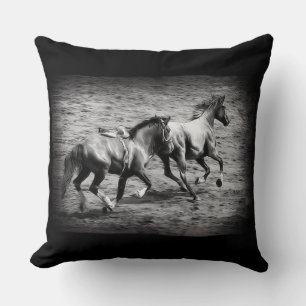 Chasing Freedom - Equine Art Fleece Blanket Cushion