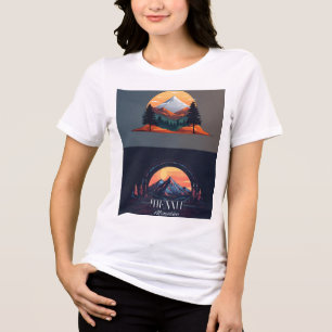 Chasing Horizons: Sunrise to Sunset T-Shirt Tri-Blend Shirt