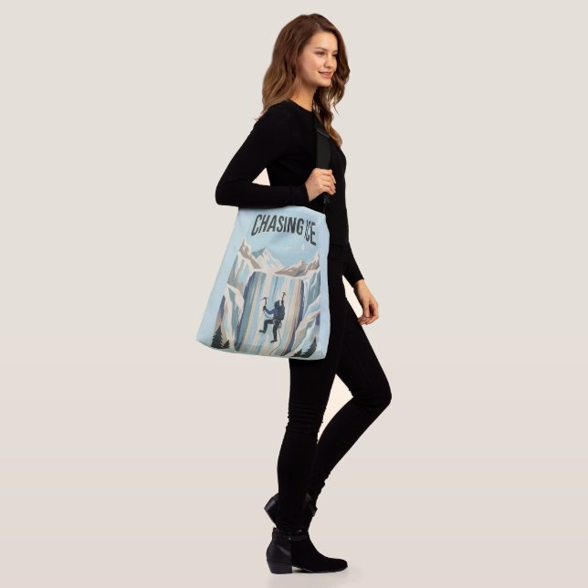 Chasing Ice Crossbody Bag (On Model)