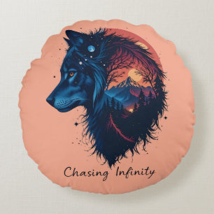 Chasing Infinity Round Cushion