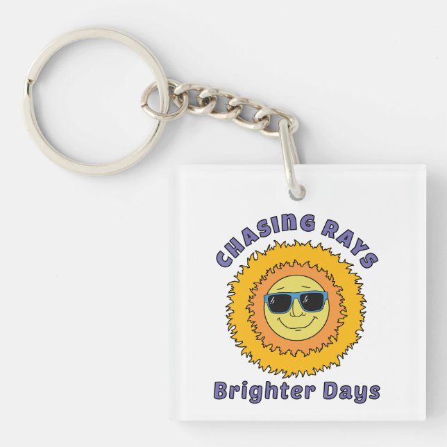 Chasing Rays Key Ring (Front)