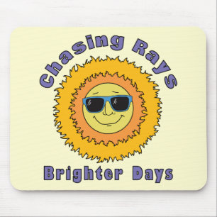 Chasing Rays Mouse Pad