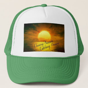 Chasing Sunsets, Catching Dreams Trucker Hat