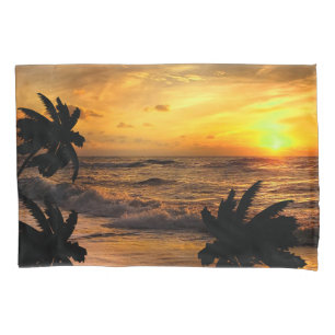 CHASING SUNSETS OCEAN SCENERY NATURE    PILLOWCASE