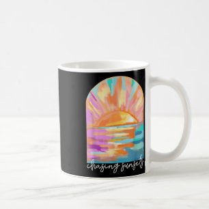 Chasing Sunsets Summer Vacation Hawaii Beach Funny Coffee Mug