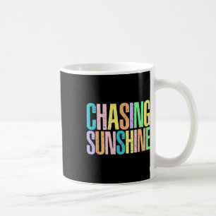 Chasing Sunshine Hawaii Beach Funny Summer Vacatio Coffee Mug