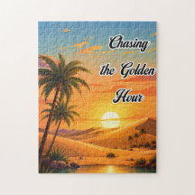Chasing the Golden Hour Desert Sunset Aesthetic