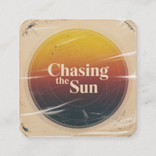 Chasing The Sun Enclosure Card