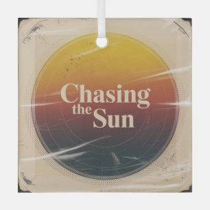 Chasing The Sun Glass Tree Decoration